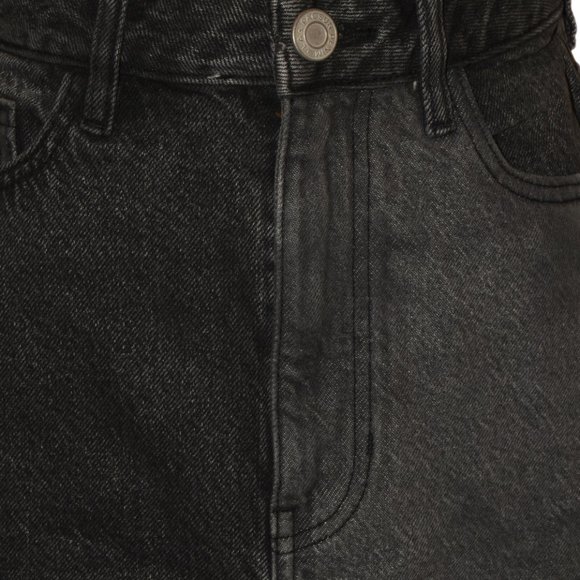 PacSun Two-Tone Gray Jean 5-Pocket Mini Skirt, size 26 - Picture 6 of 13